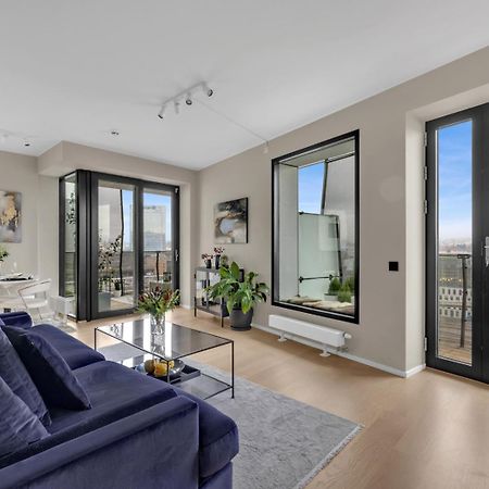 Eksklusiv Modern Barcode Apartment Oslo Bagian luar foto