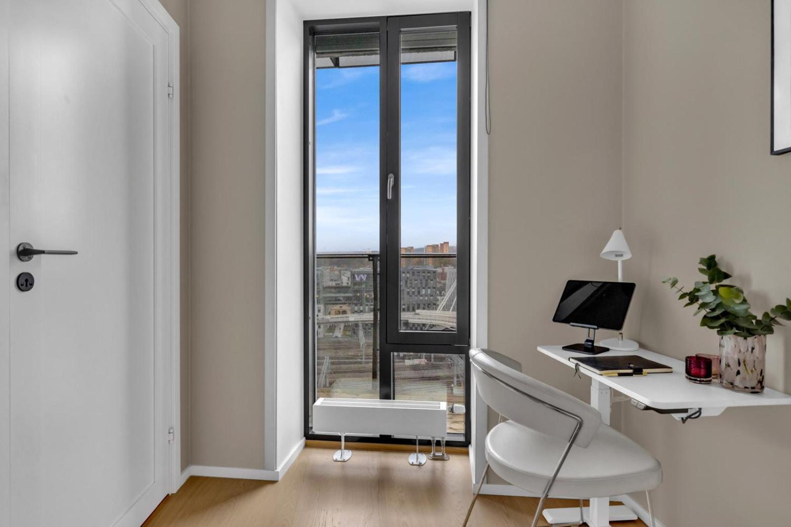 Eksklusiv Modern Barcode Apartment Oslo Bagian luar foto
