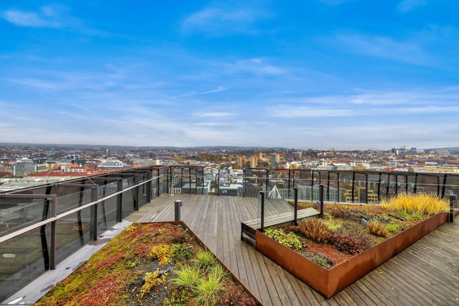 Eksklusiv Modern Barcode Apartment Oslo Bagian luar foto