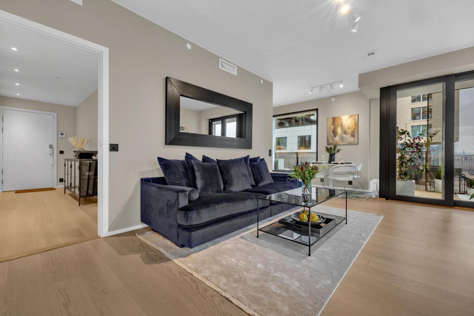 Eksklusiv Modern Barcode Apartment Oslo Bagian luar foto