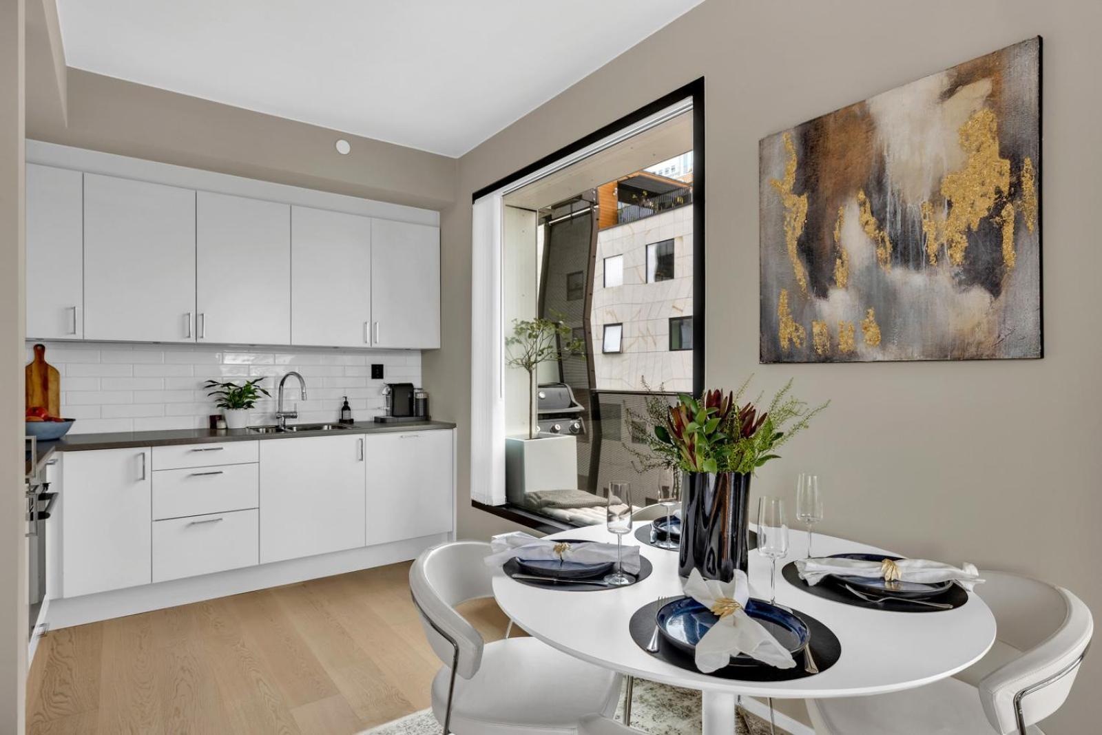 Eksklusiv Modern Barcode Apartment Oslo Bagian luar foto