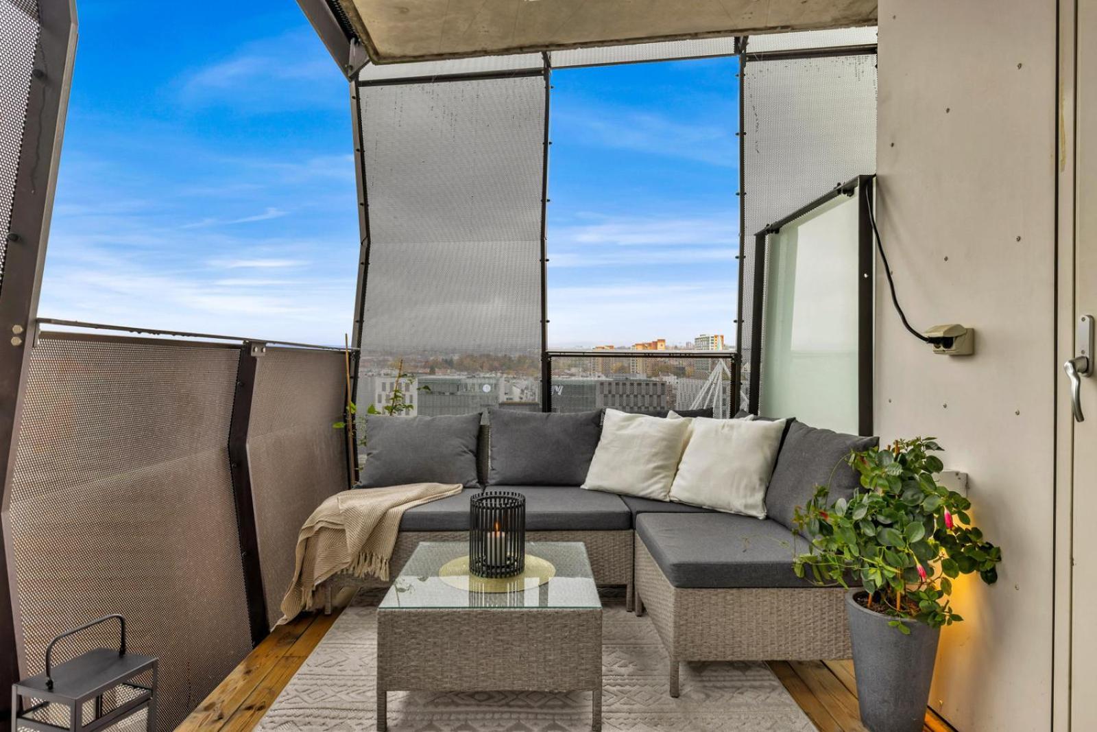 Eksklusiv Modern Barcode Apartment Oslo Bagian luar foto